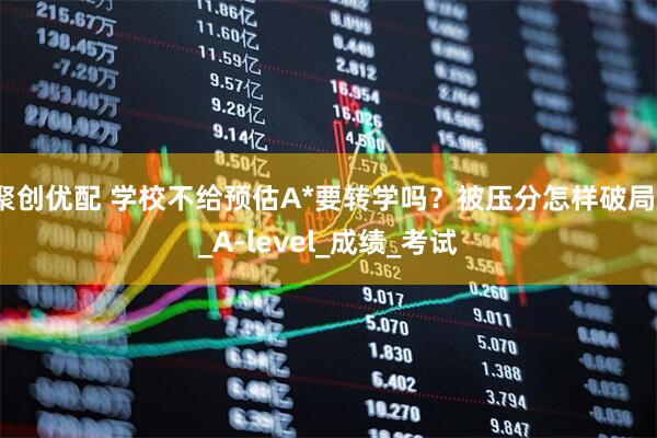 聚创优配 学校不给预估A*要转学吗？被压分怎样破局？_A-level_成绩_考试